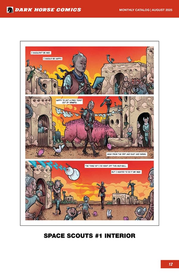 Dark Horse Comics October 2025 Solicits