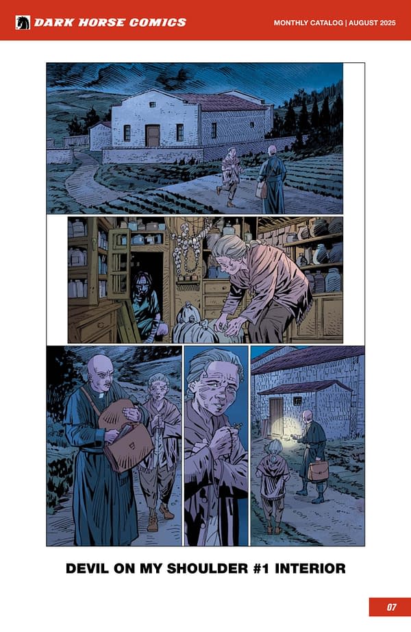 Dark Horse Comics October 2025 Solicits