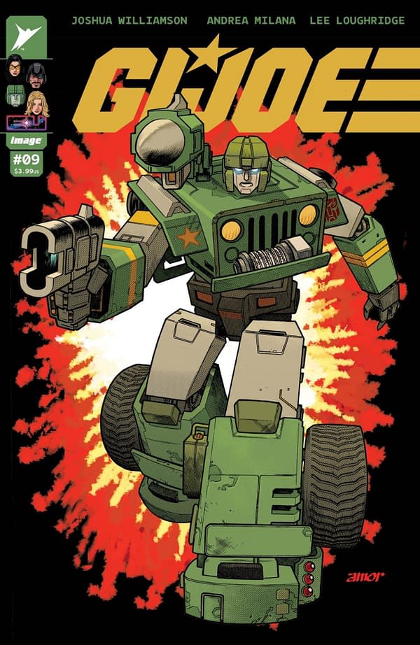 Interior preview page from GI Joe #9