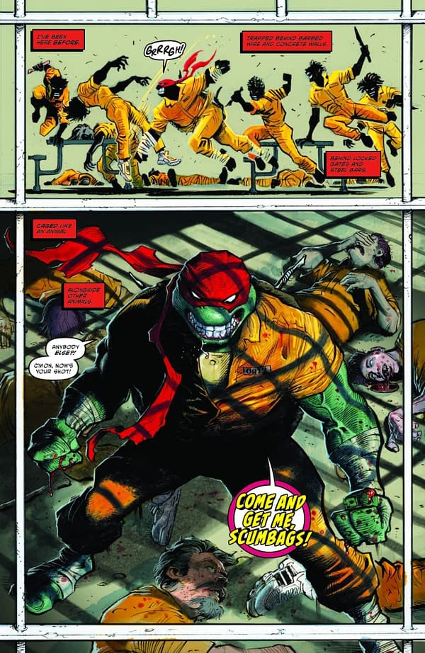 Interior preview page from TEENAGE MUTANT NINJA TURTLES #10 JORGE FORNéS COVER