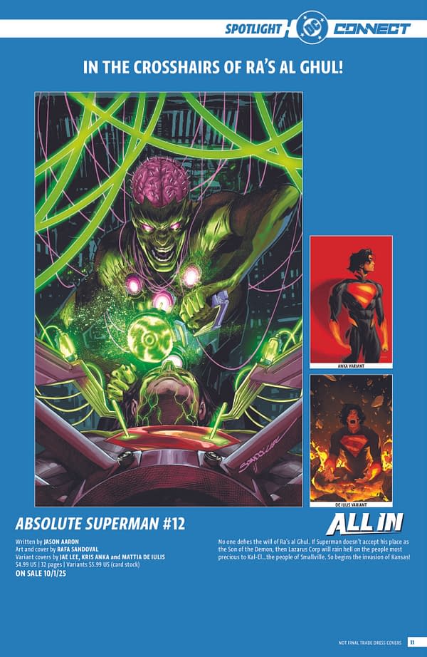 DC Comics Full October 2025 Solicits, More Than Just Absolute Batman