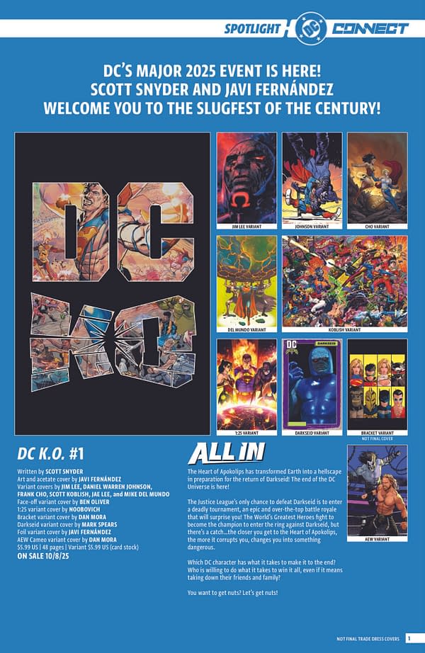 DC Comics Full October 2025 Solicits, More Than Just Absolute Batman