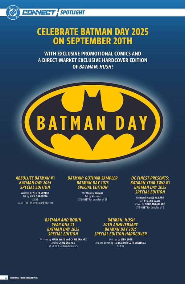 DC Comics Full October 2025 Solicits, More Than Just Absolute Batman