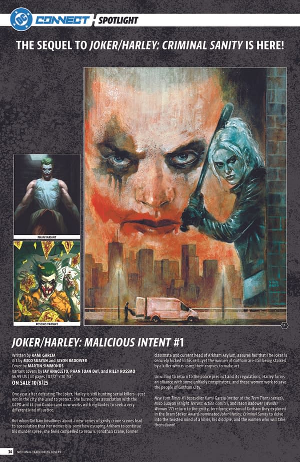 DC Comics Full October 2025 Solicits, More Than Just Absolute Batman