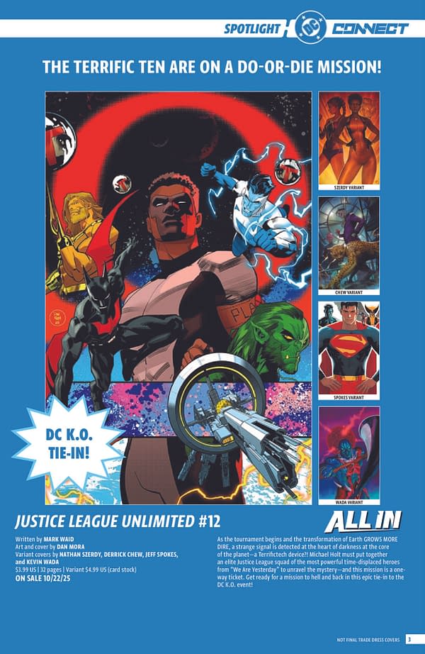 DC Comics Full October 2025 Solicits, More Than Just Absolute Batman