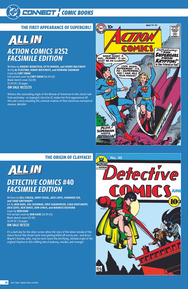 DC Comics Full October 2025 Solicits, More Than Just Absolute Batman