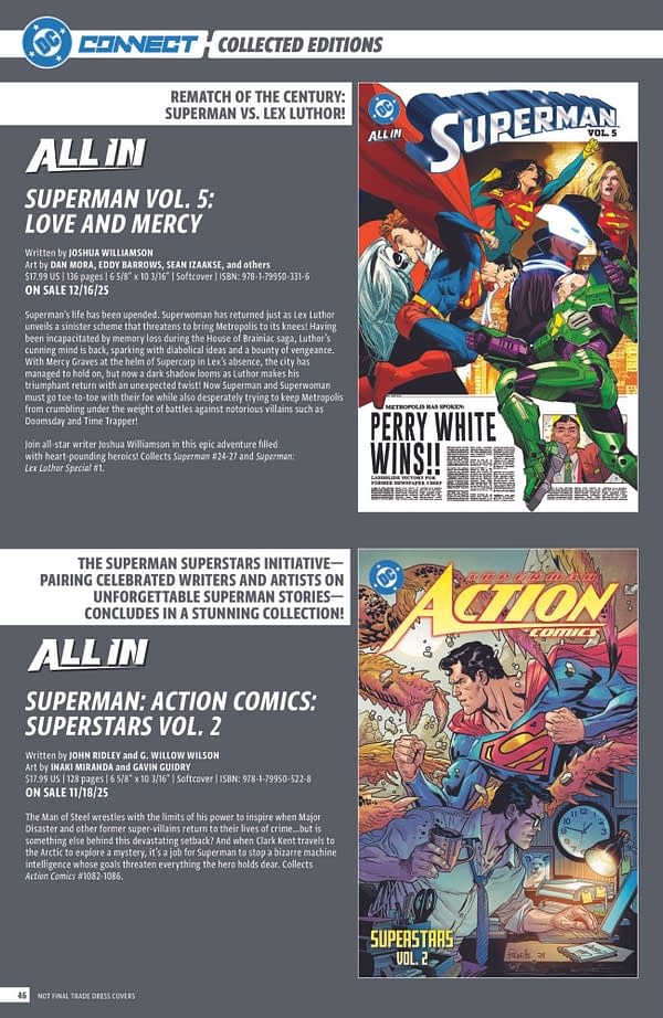 DC Comics Full October 2025 Solicits, More Than Just Absolute Batman