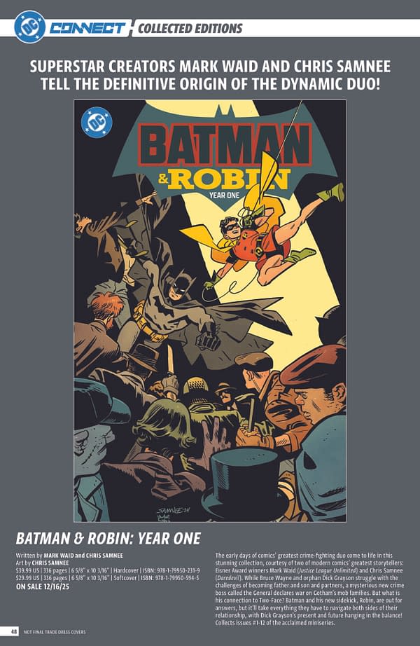 DC Comics Full October 2025 Solicits, More Than Just Absolute Batman