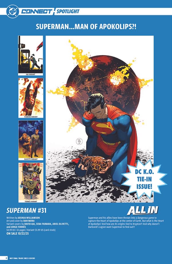 DC Comics Full October 2025 Solicits, More Than Just Absolute Batman