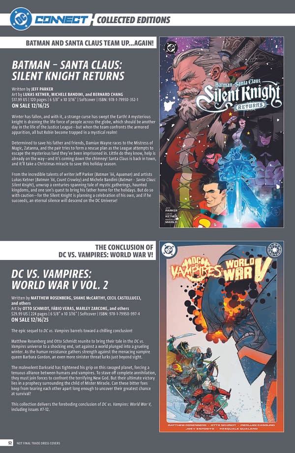 DC Comics Full October 2025 Solicits, More Than Just Absolute Batman