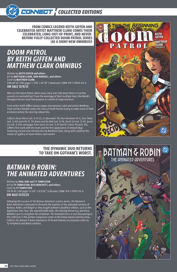 DC Comics Full October 2025 Solicits, More Than Just Absolute Batman