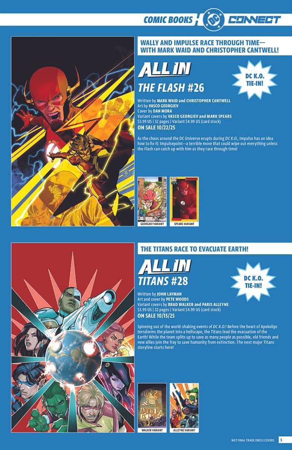 DC Comics Full October 2025 Solicits, More Than Just Absolute Batman