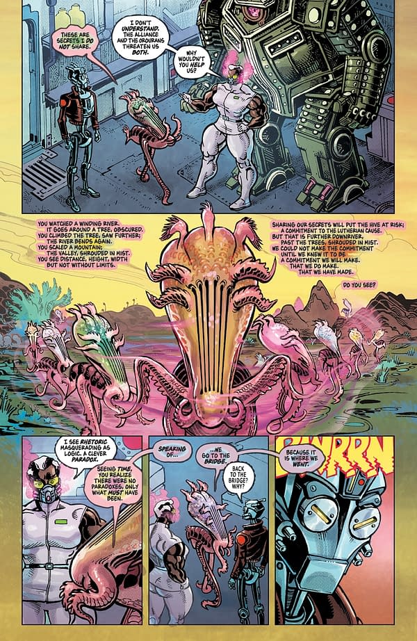 Interior preview page from Free Planet #3