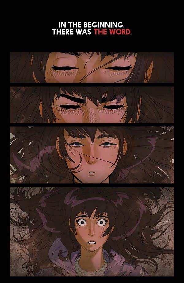 Interior preview page from Unchosen #1