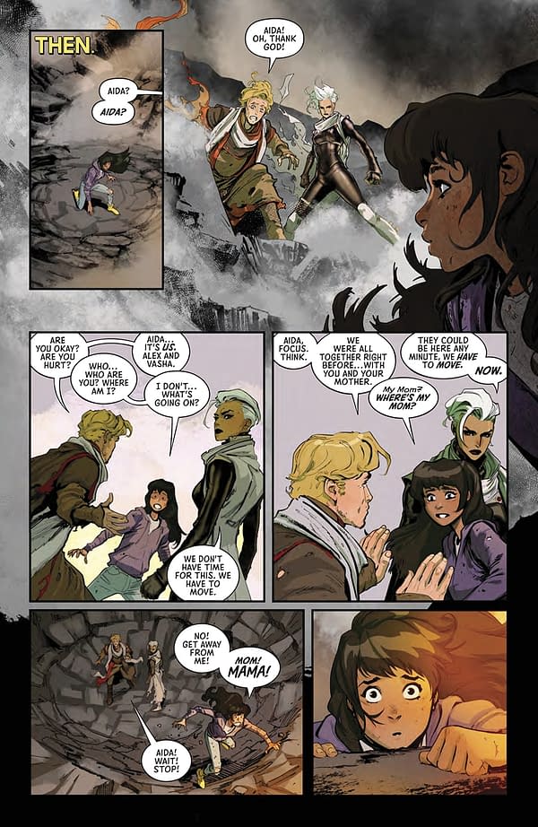 Interior preview page from Unchosen #1
