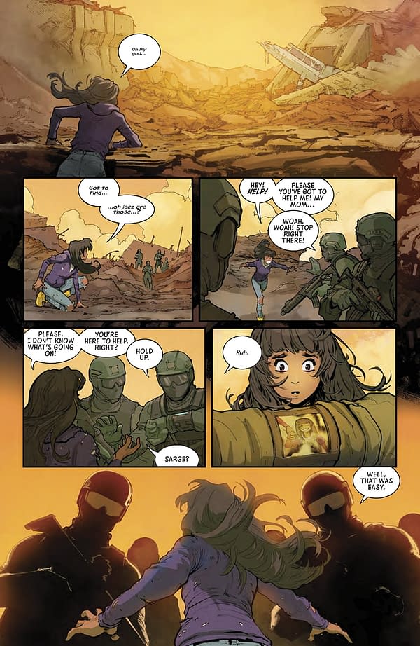 Interior preview page from Unchosen #1