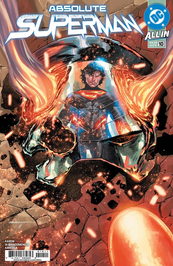Cover image for Absolute Superman #10