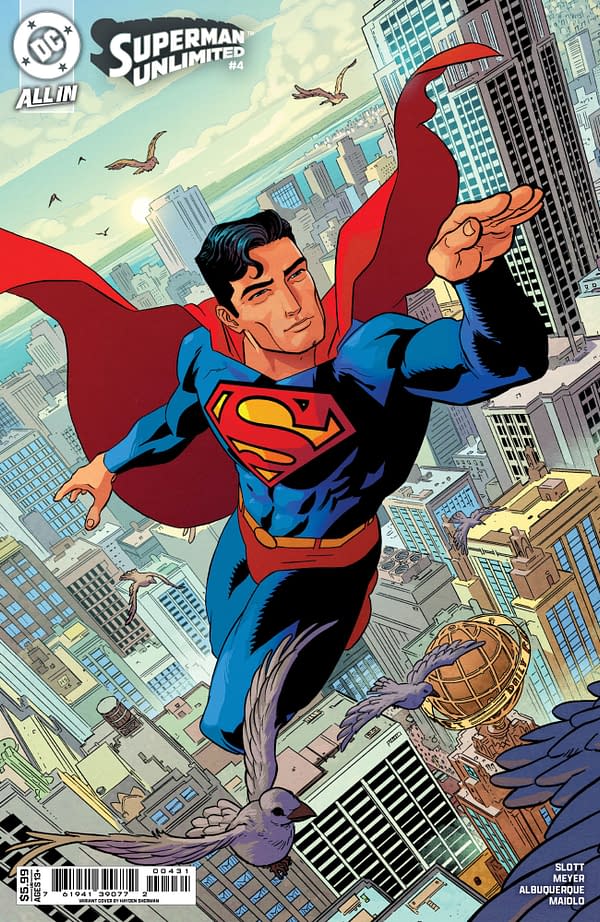Cover image for Superman Unlimited #4
