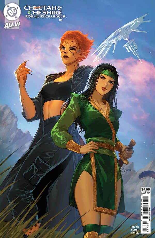 Cover image for Cheetah and Cheshire Rob the Justice League #1