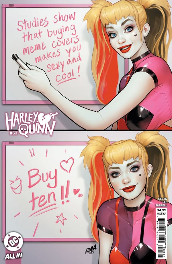 Cover image for Harley Quinn #53