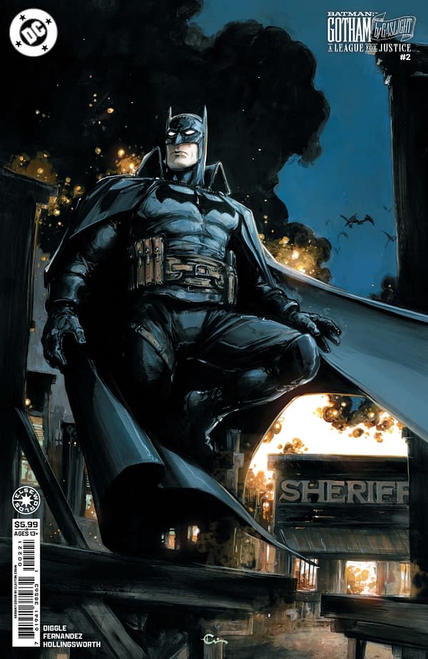 Cover image for Batman: Gotham by Gaslight - A League for Justice #2