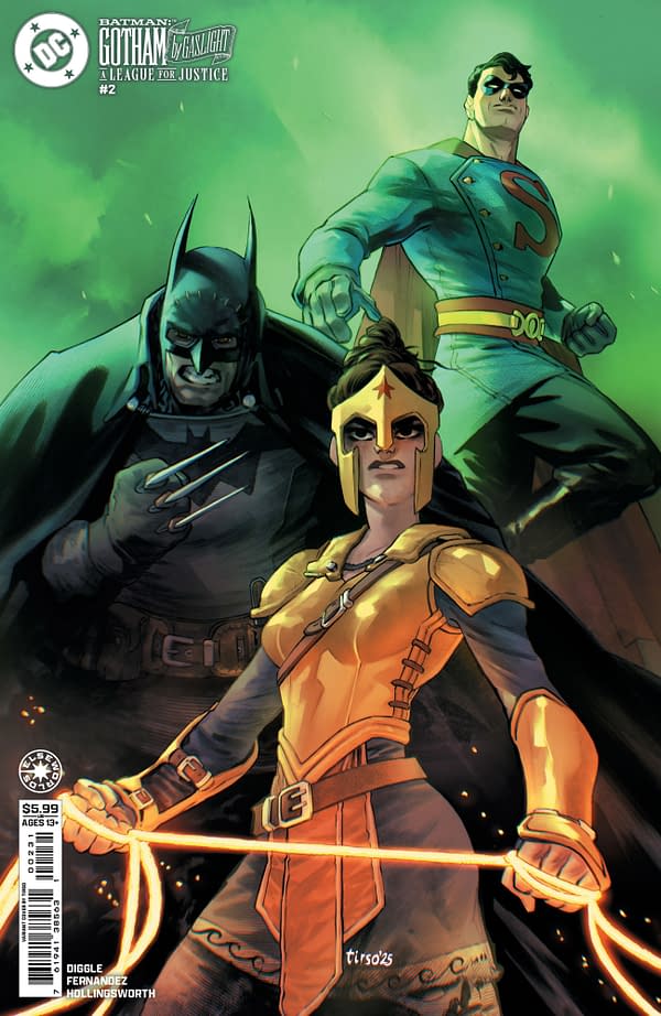Cover image for Batman: Gotham by Gaslight - A League for Justice #2