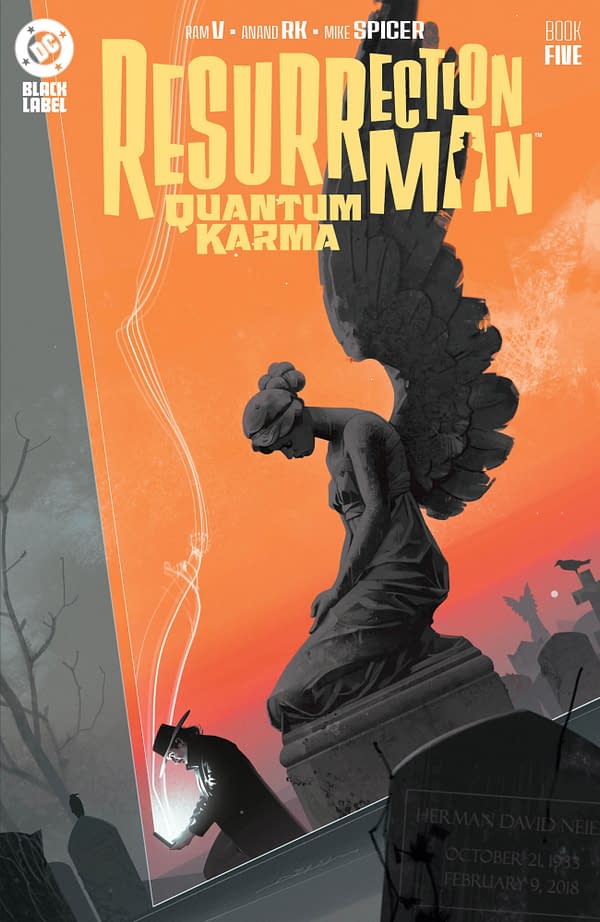 Cover image for Resurrection Man: Quantum Karma #5