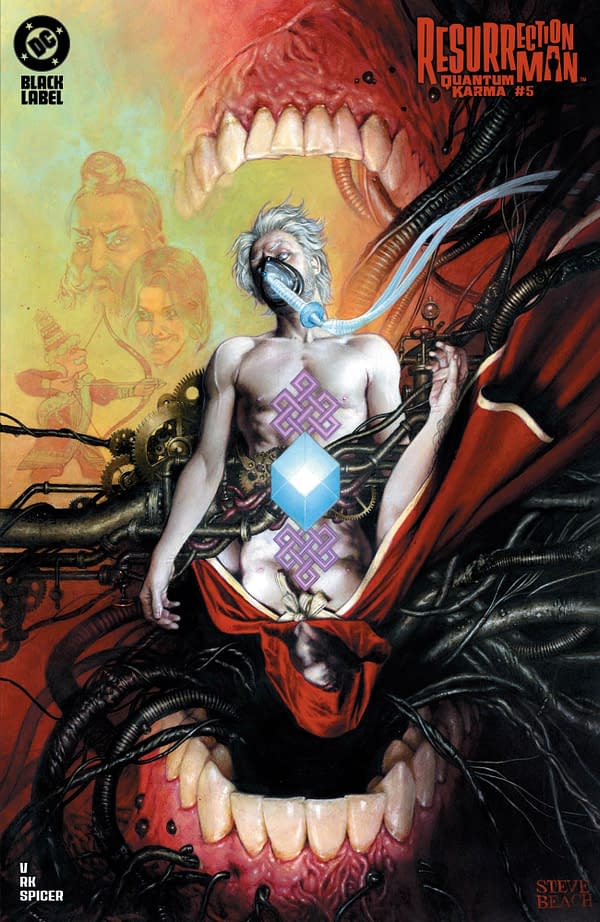 Cover image for Resurrection Man: Quantum Karma #5