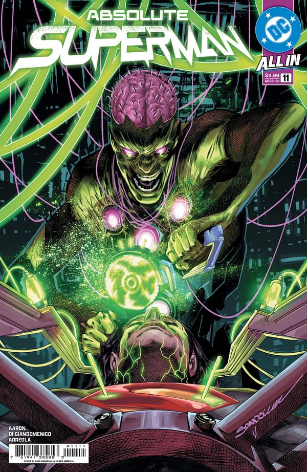 Cover image for Absolute Superman #11