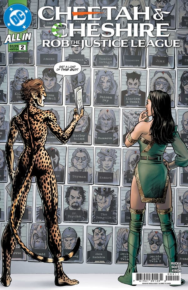 Cover image for Cheetah and Cheshire Rob the Justice League #2