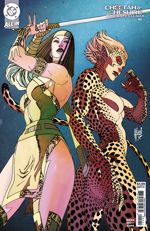 Cover image for Cheetah and Cheshire Rob the Justice League #2