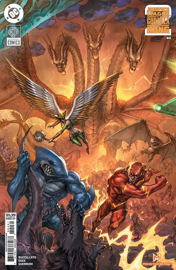 Cover image for Justice League vs. Godzilla vs. Kong 2 #4