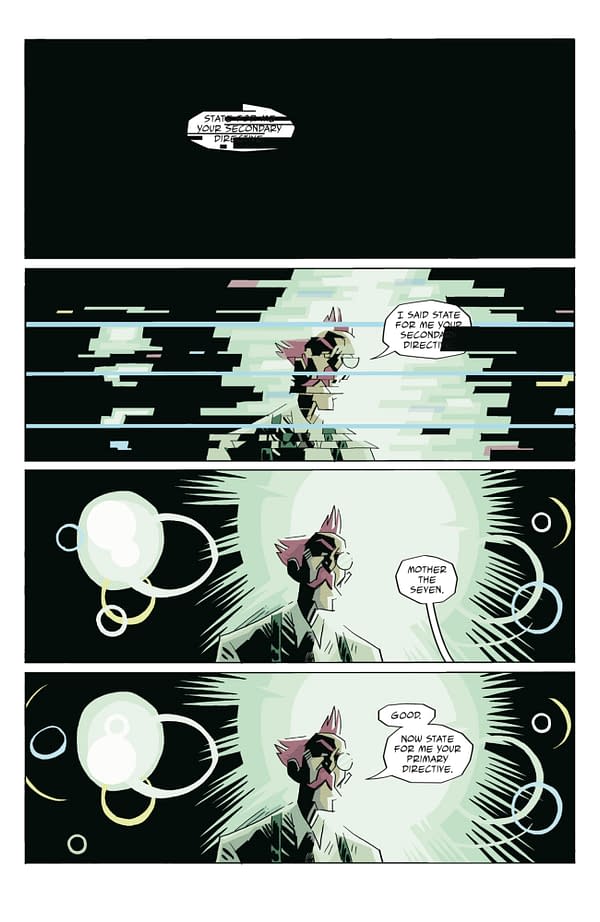 Interior preview page from THE UMBRELLA ACADEMY: PLAN B #2 NATE PIEKOS COVER