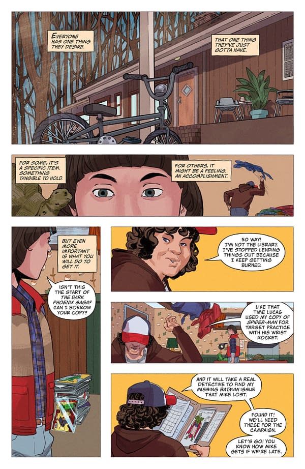 Interior preview page from STRANGER THINGS: TALES FROM HAWKINS 2 #2 NATE PIEKOS COVER