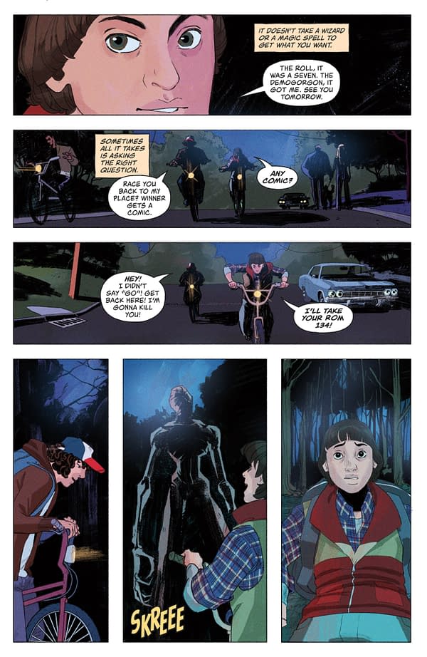 Interior preview page from STRANGER THINGS: TALES FROM HAWKINS 2 #2 NATE PIEKOS COVER
