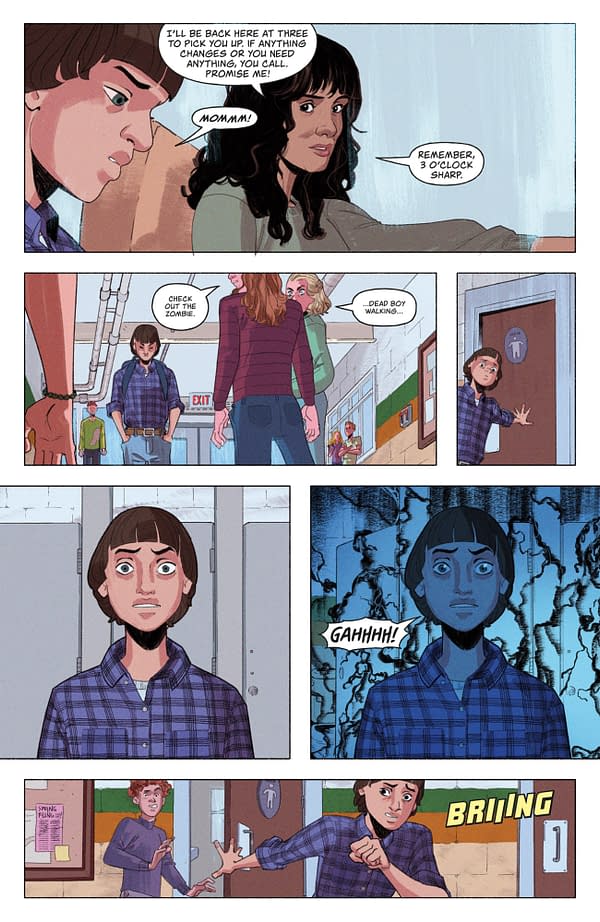 Interior preview page from STRANGER THINGS: TALES FROM HAWKINS 2 #2 NATE PIEKOS COVER