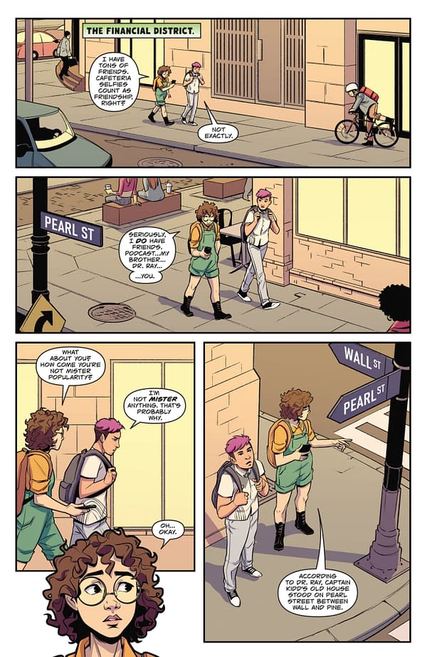 Interior preview page from GHOSTBUSTERS: DEAD MAN'S CHEST #3 JIMMY BETANCOURT COVER