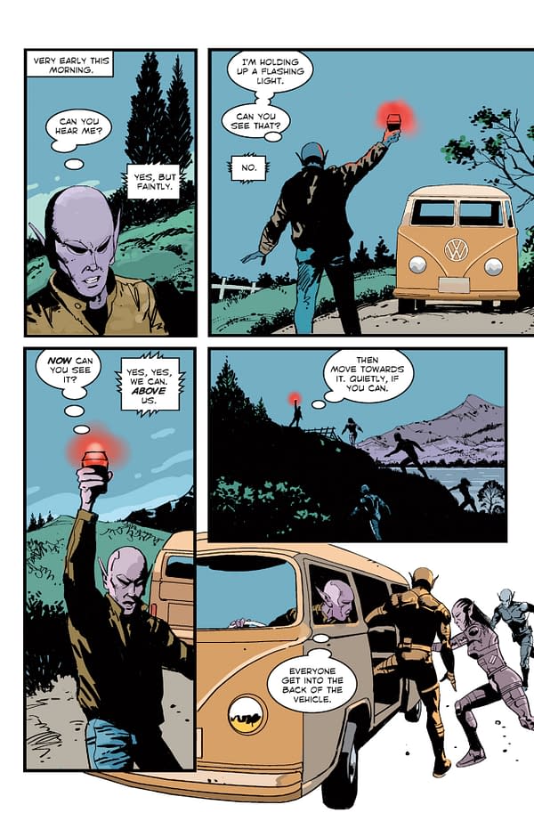 Interior preview page from RESIDENT ALIEN: THE BOOK OF CHANGES #1 STEVE PARKHOUSE COVER