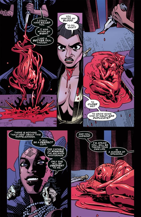 Interior preview page from ARCANA ROYALE #4 JOSH REED COVER