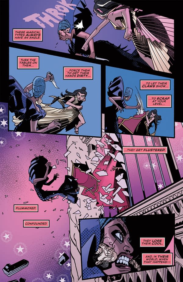 Interior preview page from ARCANA ROYALE #4 JOSH REED COVER
