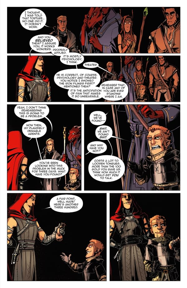 Interior preview page from CRITICAL ROLE: VOX MACHINA ORIGINS I #3 CHRIS NORTHROP COVER
