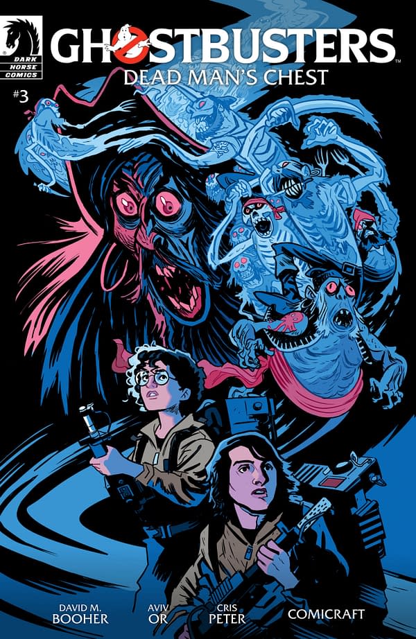 Cover image for GHOSTBUSTERS: DEAD MAN'S CHEST #3 JIMMY BETANCOURT COVER