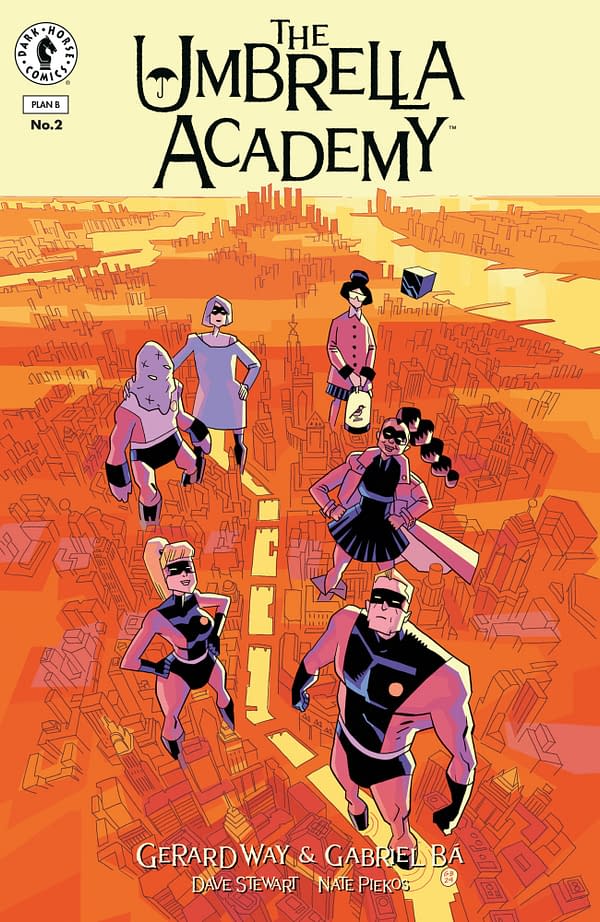 Cover image for THE UMBRELLA ACADEMY: PLAN B #2 NATE PIEKOS COVER