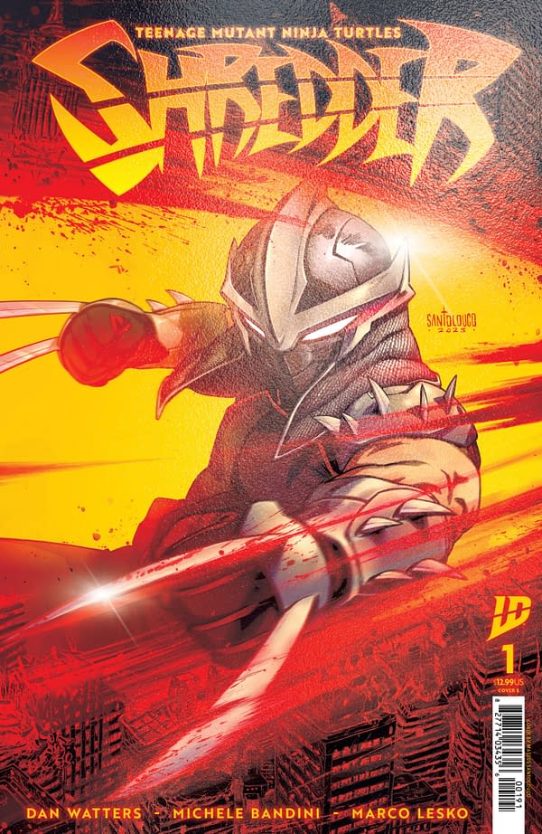 Cover image for Teenage Mutant Ninja Turtles: Shredder #1 Variant E Foil (Santolouco)
