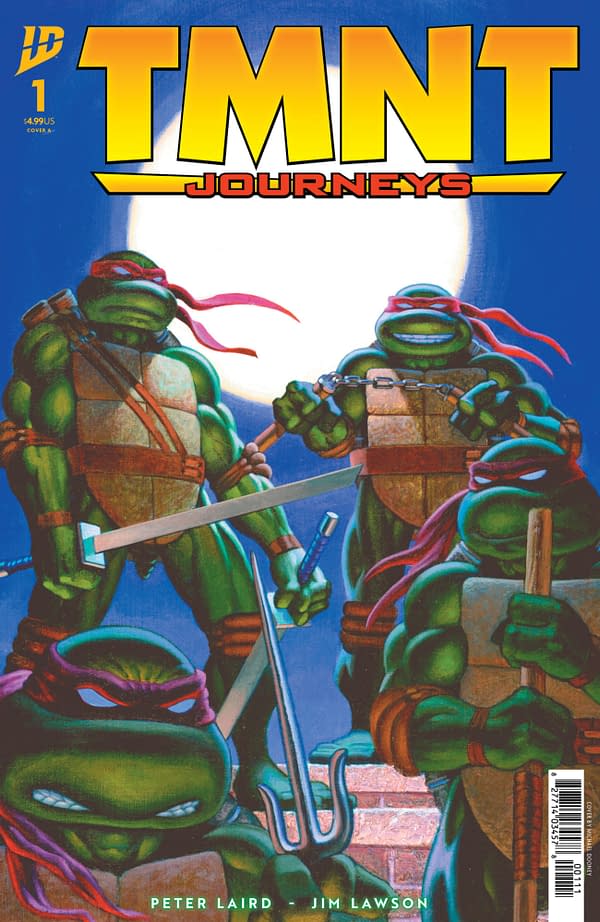 Cover image for TMNT JOURNEYS #1 MICHAEL DOONEY COVER