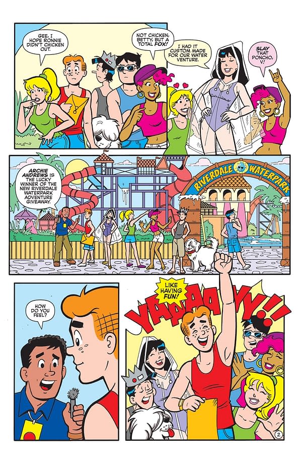 Interior preview page from Betty and Veronica: Summer Fun In The Sun #1