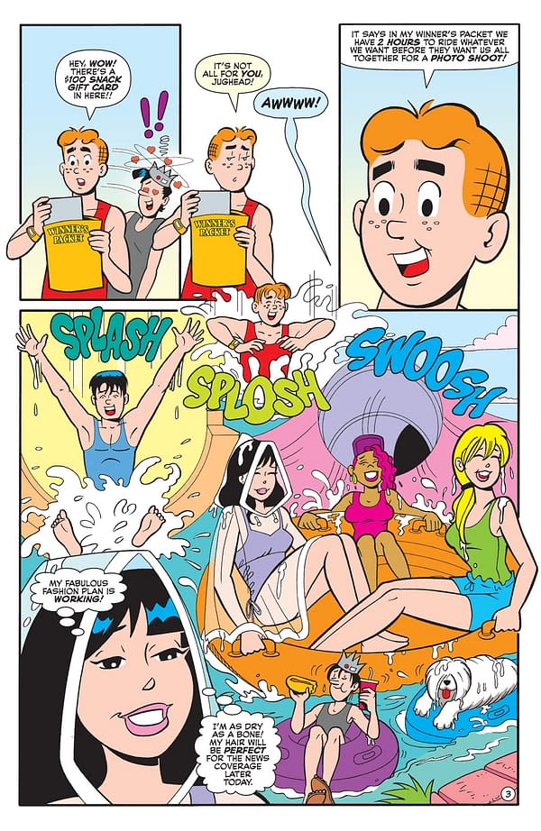 Interior preview page from Betty and Veronica: Summer Fun In The Sun #1