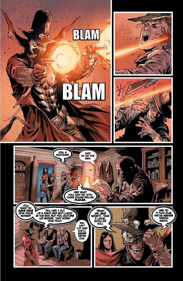 Interior preview page from Deadly Tales of the Gunslinger Spawn #9