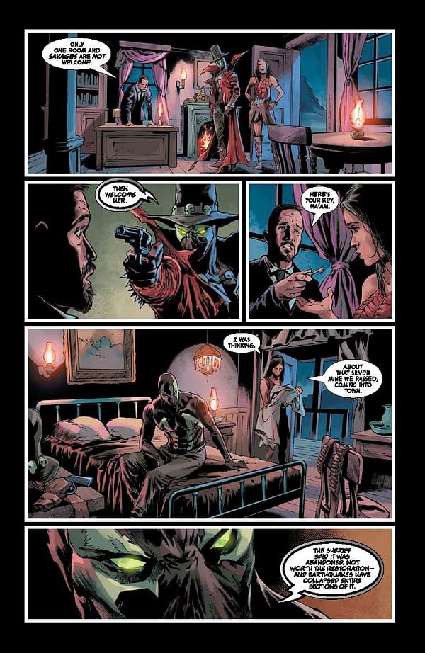 Interior preview page from Deadly Tales of the Gunslinger Spawn #9