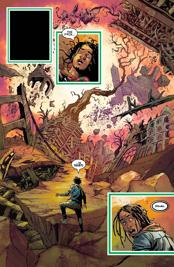 Interior preview page from King Spawn #49